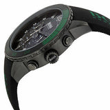Hugo Boss Aeroliner Chronograph Black Dial Green Rubber Strap Watch For Men - HB1512847 Authentic Buy Shop Now
