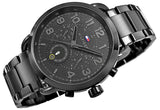 Tommy Hilfiger Briggs Black Dial Black Steel Strap Watch for Men - 1791423 Authentic Buy Shop Now