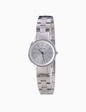 Calvin Klein Simplicity White Dial Silver Steel Strap Watch for Women - K4323185 Authentic Buy Shop Now