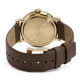 Marc Jacobs Baker Olive Green Dial Olive Green Leather Strap Watch for Women - MBM1328 Authentic Buy Shop Now