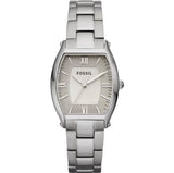Fossil Wallace Designer Silver Dial Silver Steel Strap Watch for Women - ES3057 Authentic Buy Shop Now