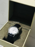Burberry The City White Dial Black Leather Strap Watch for Men - BU9008 Authentic Buy Shop Now
