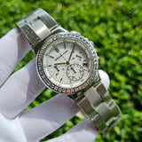 Michael Kors Dylan Silver Dial Silver Steel Strap Watch for Women - MK5585 Authentic Buy Shop Now