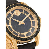 Versace Code Quartz Black Dial Black Leather Strap Watch For Men - VEPO00320 Authentic Buy Shop Now