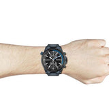 Hugo Boss Globetrotter Black Dial Black Steel Strap Watch for Men - 1513824 Authentic Buy Shop Now