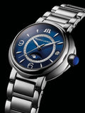 Maurice Lacroix Fiaba Moonphase Blue Dial Silver Steel Strap Watch for Women - FA1084-SS002-420-1 Authentic Buy Shop Now