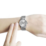Calvin Klein City Silver Dial Silver Steel Strap Watch for Women - K2G23126 Authentic Buy Shop Now
