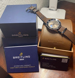 Breitling Superocean Heritage '57 Outerknown Brown Dial Brown NATO Strap Watch for Men - A103703A1Q1W1 Authentic Buy Shop Now