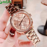 Michael Kors Nia Quartz Rose Gold Dial Rose Gold Steel Strap Watch For Women - MK3990 Authentic Buy Shop Now