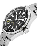 Tag Heuer Aquaracer Black Dial Silver Steel Strap Strap Watch for Men - WAY201A.BA0927 Authentic Buy Shop Now