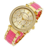 Michael Kors Parker Gold Dial Two Tone Steel Strap Watch for Women - MK6363 Authentic Buy Shop Now