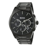 Hugo Boss Onyx Black Dial Black Steel Strap Watch for Men - 1513365 Authentic Buy Shop Now