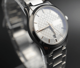 Gucci G Timeless Silver Dial Silver Steel Strap Watch For Women - YA126523 Authentic Buy Shop Now