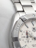 Tag Heuer Aquaracer White Dial Watch for Men - WAY111Y.BA0928 Authentic Buy Shop Now