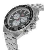 Tag Heuer Formula 1 Chronograph Black Dial Silver Steel Strap Watch for Men - CAZ101E.BA0842 Authentic Buy Shop Now