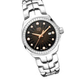 Tag Heuer Link Quartz Diamonds Black Dial Silver Steel Strap Watch for Men - WBC131G.BA0649 Authentic Buy Shop Now