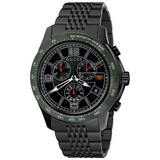 Gucci G Timeless Black Dial Black Steel Strap Watch For Men - YA126202 Authentic Buy Shop Now