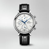 IWC Portofino Chronograph White Dial Black Leather Strap Watch for Men - IW391024 Authentic Buy Shop Now