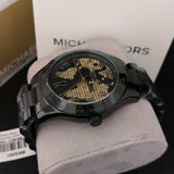 Michael Kors Layton Pave Black Dial Black Steel Strap Watch for Women - MK6091 Authentic Buy Shop Now