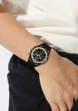 Hugo Boss Grand Prix Black Dial Black Steel Strap Watch for Men - 1513578 Authentic Buy Shop Now
