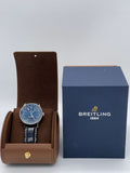 Breitling Navitimer Automatic 41 Blue Dial Blue Leather Strap Watch for Men - A17326161C1P3 Authentic Buy Shop Now