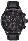 Tissot Chrono XL Vintage Black Dial Black Leather Strap Watch For Men - T116.617.36.052.00 Authentic Buy Shop Now
