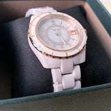 Coach Preston Pink Dial Pink Steel Strap Watch for Women - 14503463 Authentic Buy Shop Now