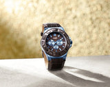 Guess Force Quartz Brown Dial Brown Leather Strap Watch For Men - W0674G5 Authentic Buy Shop Now