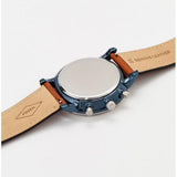 Fossil Neutra Chronograph Blue Dial Brown Leather Strap Watch for Men - FS5791 Authentic Buy Shop Now