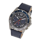Coach Kent Grey Dial Blue Leather Strap Watch for Men - 14602558 Authentic Buy Shop Now