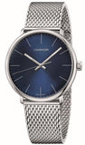 Calvin Klein High Noon Quartz Blue Dial Silver Mesh Bracelet Watch for Men - K8M2112N Authentic Buy Shop Now
