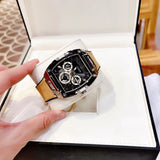 Guess Phoenix Multifunction Black Dial Brown Leather Strap Watch for Men - GW0202G3 Authentic Buy Shop Now