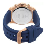 Guess Commander Blue Dial Blue Rubber Strap Watch for Men - GW0211G4 Authentic Buy Shop Now
