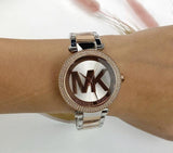 Michael Kors Parker Gold Dial Two Tone Steel Strap Watch for Women - MK6314 Authentic Buy Shop Now