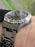 Versace Hellenyium Quartz Black Dial Grey Steel Strap Watch For Men - VE3A00620 Authentic Buy Shop Now