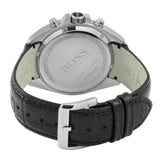 Hugo Boss Driver Black Dial Black Leather Strap Watch for Men - 1512879 Authentic Buy Shop Now