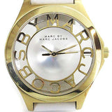 Marc Jacobs Henry Skeleton White Dial White Leather Strap Watch for Women - MBM1339 Authentic Buy Shop Now