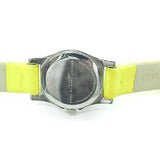 Marc Jacobs Henry White Dial Neon Yellow Rubber Strap Watch for Women - MBM1235 Authentic Buy Shop Now