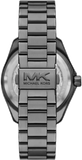 Michael Kors Maritime Three-Hand White Dial Grey Steel Strap Watch for Men - MK9163 Authentic Buy Shop Now