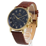 Tommy Hilfiger Daniel Blue Dial Brown Leather Strap Watch for Men - 1710380 Authentic Buy Shop Now