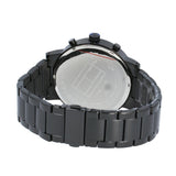 Tommy Hilfiger Evan Chronograph Quartz Black Dial Black Steel Strap Watch For Men - 1710410 Authentic Buy Shop Now