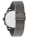 Tommy Hilfiger Weston Chronograph Grey Dial Grey Mesh Bracelet Watch For Men - 1710506 Authentic Buy Shop Now