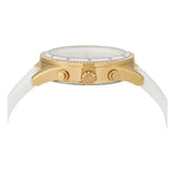 Michael Kors Hadyn Chronograph White Dial White Rubber Strap Watch for Women - MK7484 Authentic Buy Shop Now