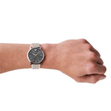 Emporio Armani Kappa Gray Dial Two Tone Steel Strap Watch for Men - AR11121 Authentic Buy Shop Now