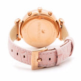 Swarovski Passage Chrono Pink Dial Pink Leather Strap Watch for Women - 5580352 Authentic Buy Shop Now