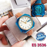 Fossil Candy White Dial Brown Leather Strap Watch for Men - ES3536 Authentic Buy Shop Now