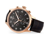Tissot Chrono XL Black Dial Brown Leather Strap Watch For Men - T116.617.36.057.01 Authentic Buy Shop Now