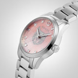 Gucci G Timeless Quartz Mother of Pearl Pink Dial Silver Steel Strap Watch For Women - YA1265013 Authentic Buy Shop Now
