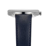 Gucci G Timeless Automatic Blue Dial Black Leather Strap Watch For Men - YA126347 Authentic Buy Shop Now