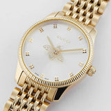 Gucci G Timeless Quartz Mother of Pearl Dial Gold Steel Strap Watch For Women - YA1265021 Authentic Buy Shop Now
